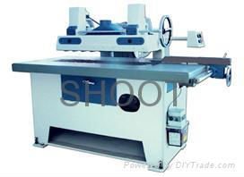 Auto-feed Edge Cutting Rip Saw MJ183 with Min. sawing length 200mm and Sawing thickness 10-70mm