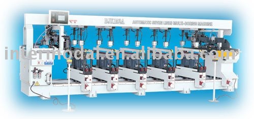 Auto feeding multiple spinde drilling machine