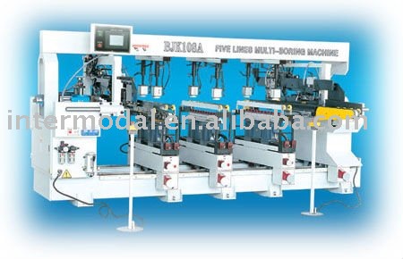 Auto feeding multiple spinde drilling machine