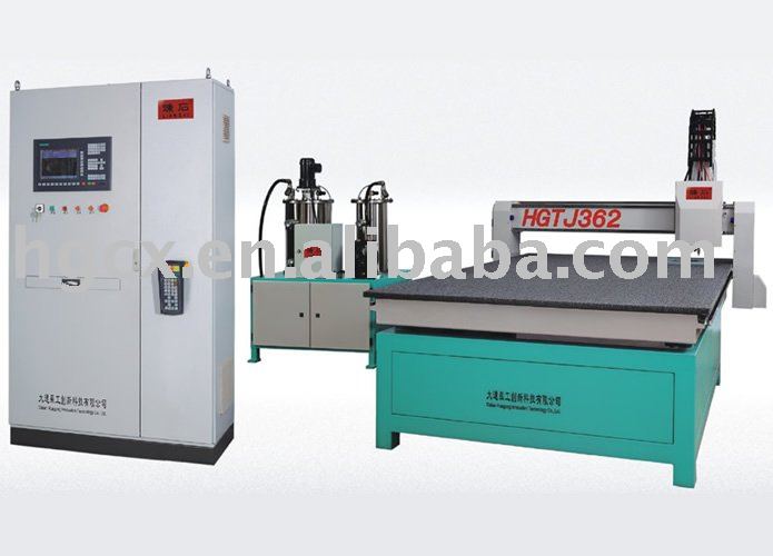 auto foam machine for electric panel