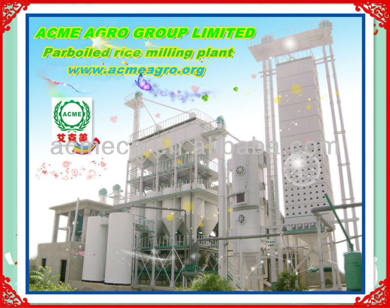 AUTO modern Parboiled Rice Milling Plant