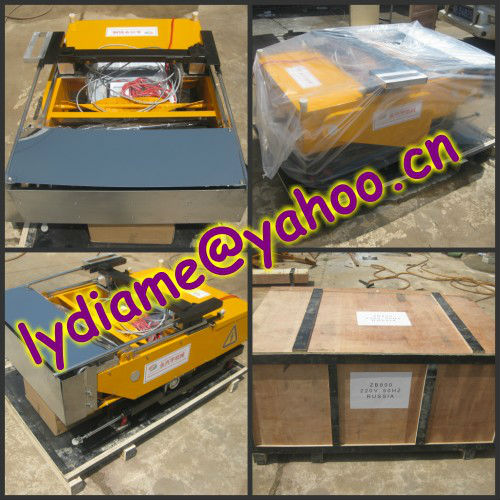 auto plastering machine/auto rendering machine/cement rendering machine