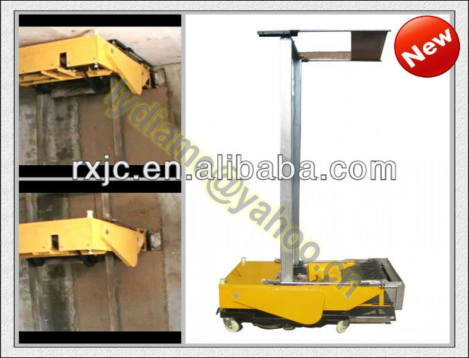 auto plastering machine/wall cement mortar plastering machine/light construction equipment