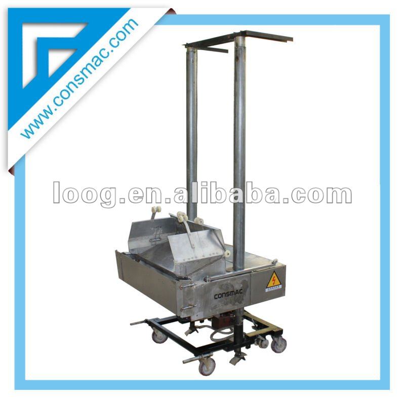 Auto plastering render machine