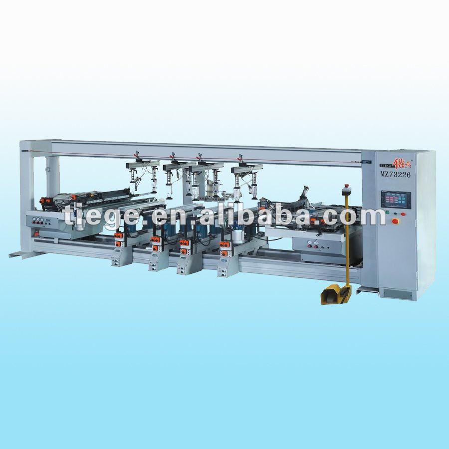 Auto woodworking horizontal boring machine