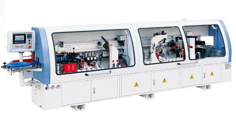 Autoamtic woodworking straight line PVC edge banding machine ZEB600-5B