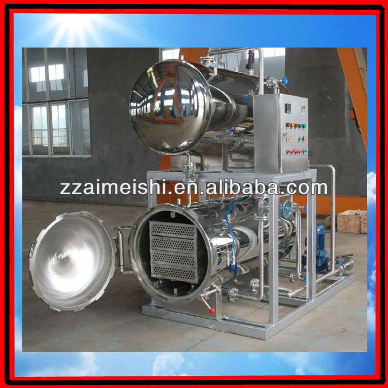 Autoclave sterilizing for food packaging