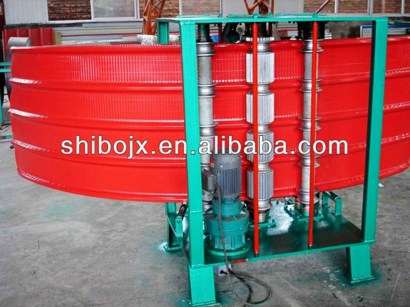 automatic 0-1mm color steel curving machine