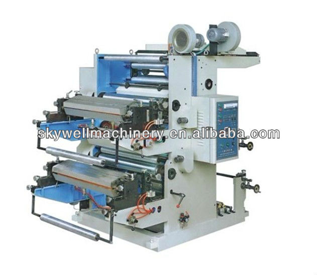 Automatic 2 color Flexographic Printing Machine