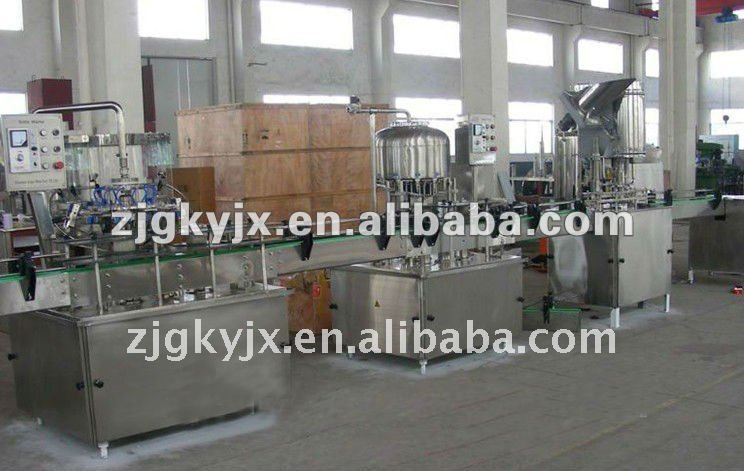 automatic 3-in-1 Bottled Water Filling Plant packaging line