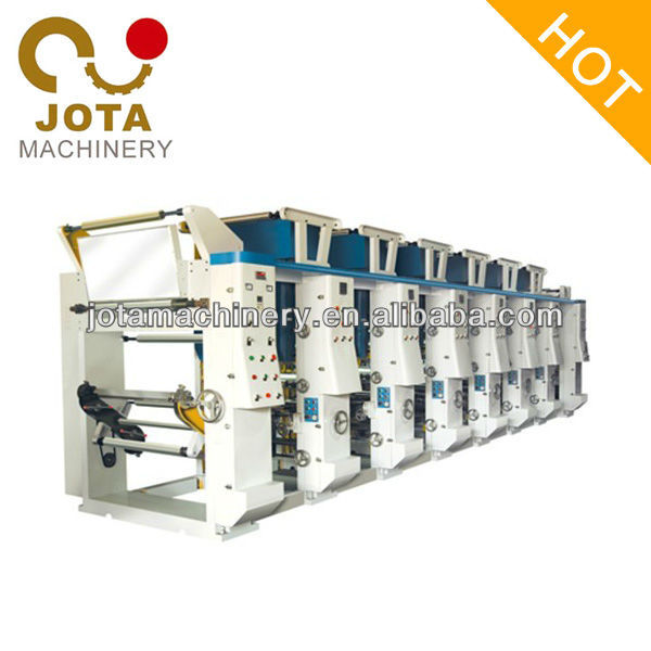 Automatic 4 Color Rotogravure Printing Machine