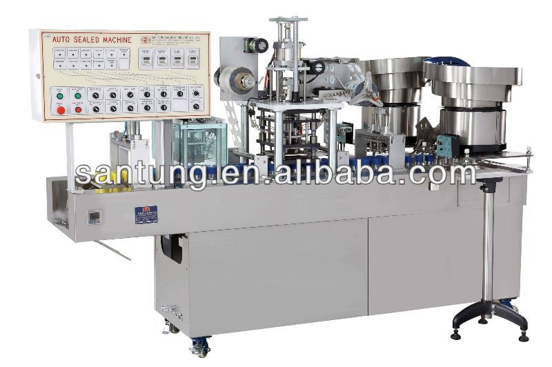 Automatic 5 gallon bottle cap sealing machine