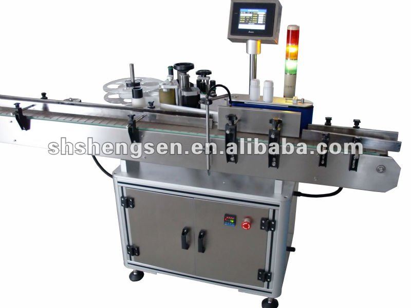 Automatic Adhesive Labeling Machine For Round Large Bottles And Jars