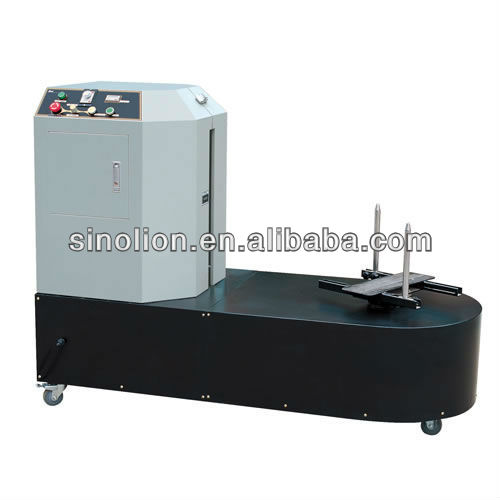 automatic airport luggage wrapping machine