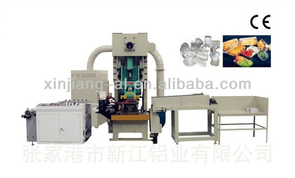 automatic aluminium foil container making machinery