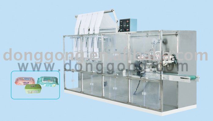 automatic baby wet wipe tissue making machine