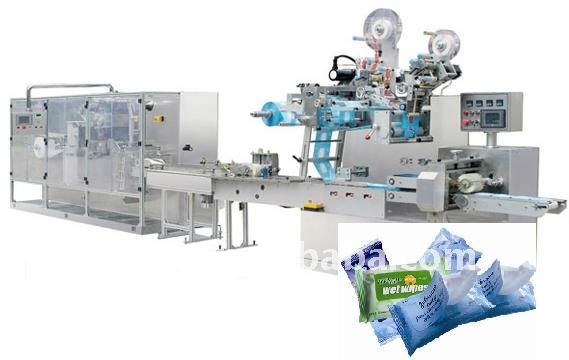 Automatic Baby Wet Wipes Folding and Packing Machine/ 0086-13916983251