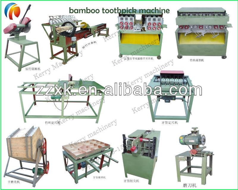 automatic bamboo toothpick machine