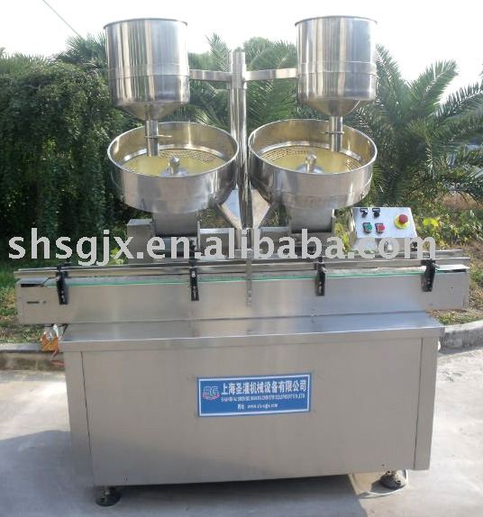 Automatic bottle capsule counting machine