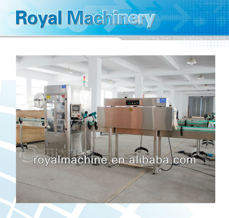 automatic bottle sleeve labeling machine