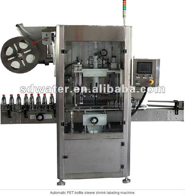 automatic bottle sleeve labeling machine