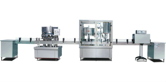 AUTOMATIC BOTTLING LINE