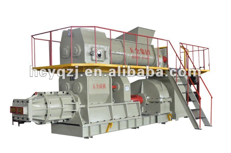 Automatic brick making machine.