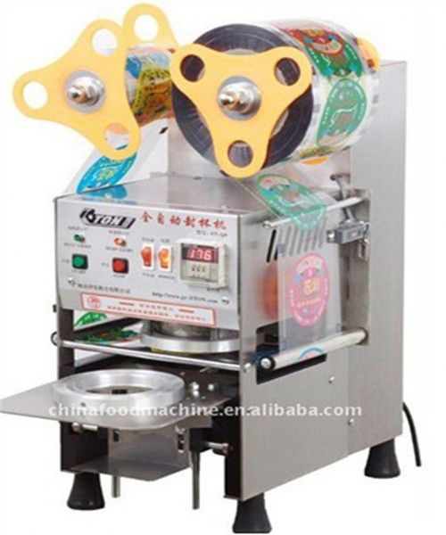 automatic bubble tea cup sealing machine