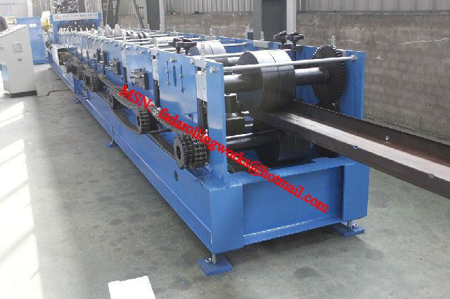 Automatic C/Z Purlin Quick Interchangable Cold Roll Forming Machine Production Line