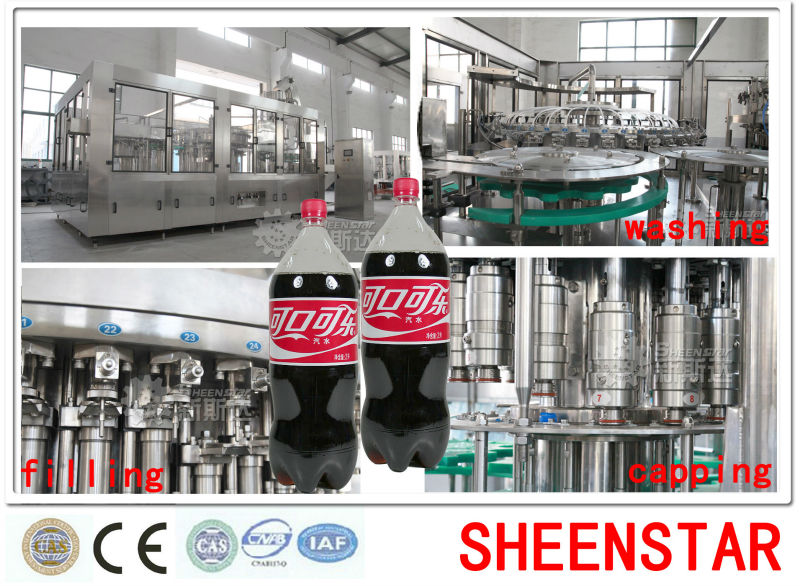 Automatic carbonated drink filling equipment