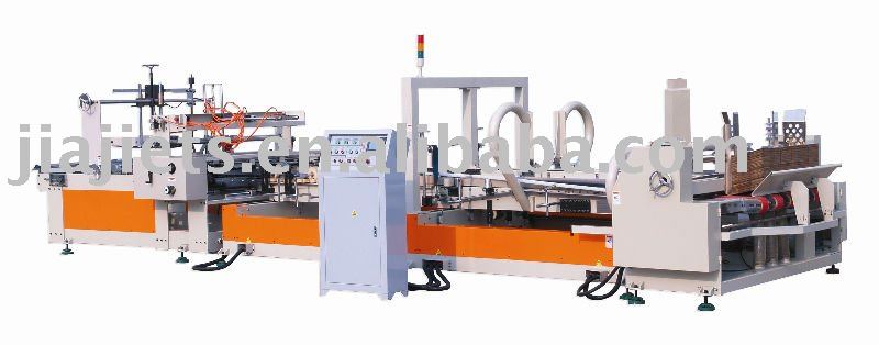 automatic carton folder gluer machine