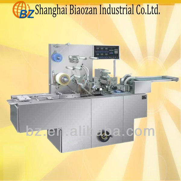 Automatic cellophane wrapping machine