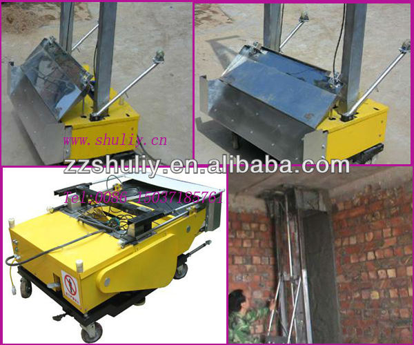 Automatic Cement plaster machine/rendering machine/plastering machine for wall//0086 15037185761