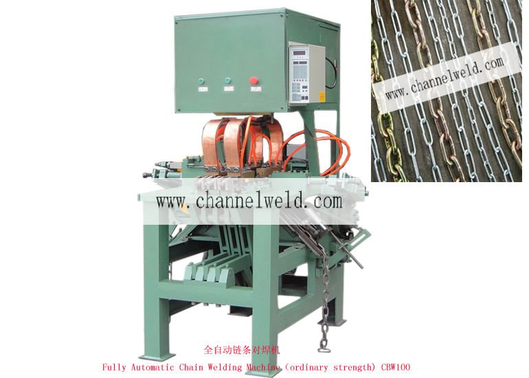 Automatic chain welding machine