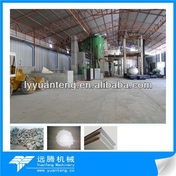 automatic chemical plaster powder making line