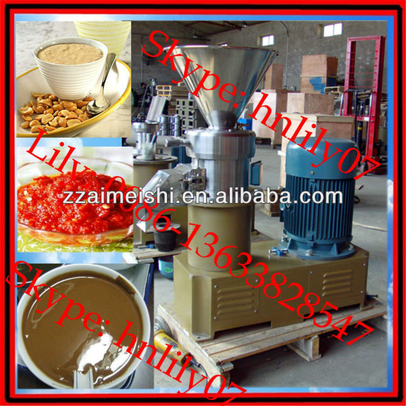 Automatic Chilli Sauce Colloid Mill 0086-136 3382 8547