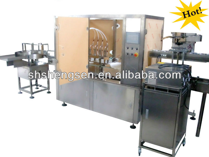 Automatic Comestic Compact Filling Line