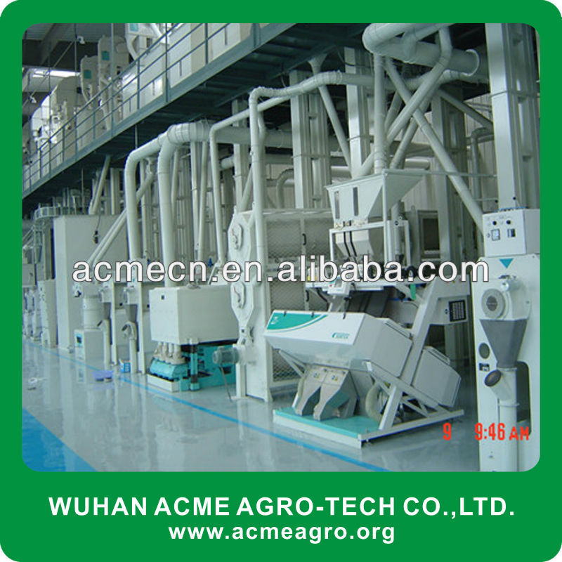 Automatic Complete Set Kubota Rice Mill Machine