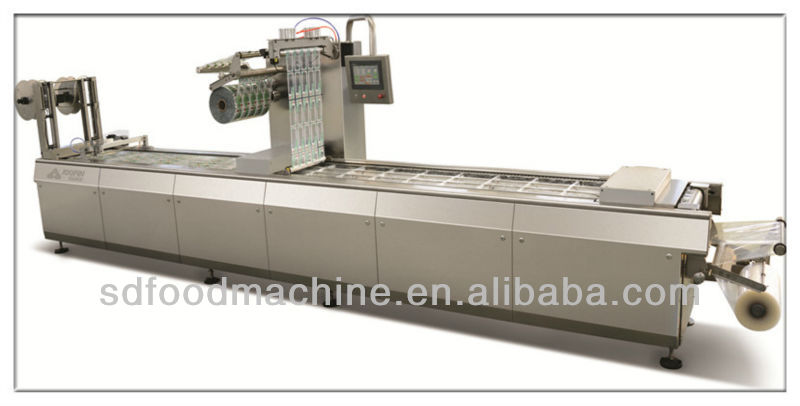 Automatic Continuous Drawing Vacuum Packaging Machine For Food