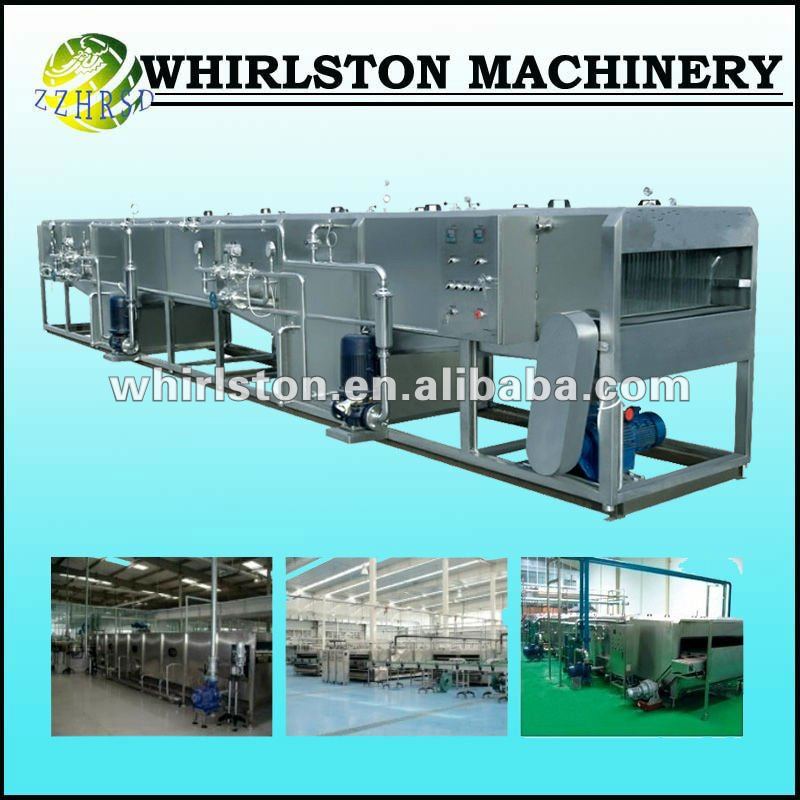 automatic continuous spraying beverage bottle sterilizer