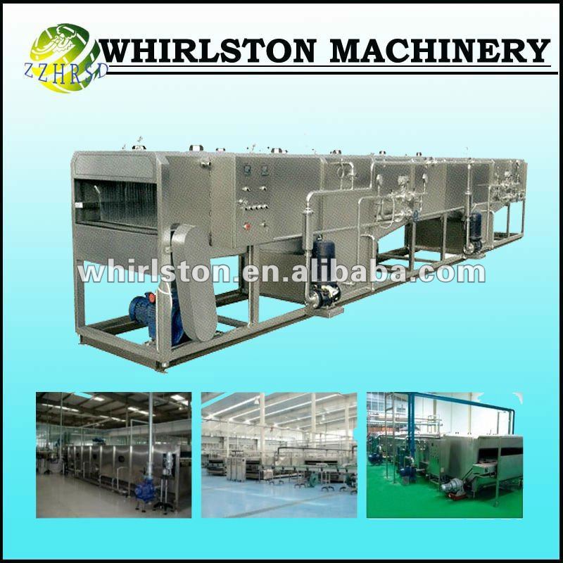 automatic continuous spraying bottle beverage sterilization machine