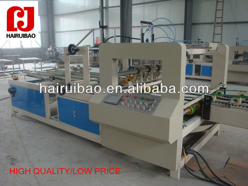 Automatic corrugation folder gluer