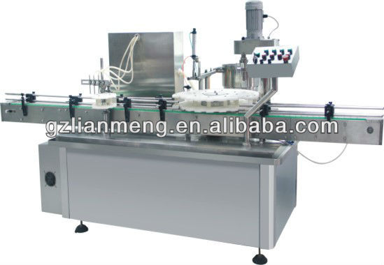 automatic cosmetic filling capping machine
