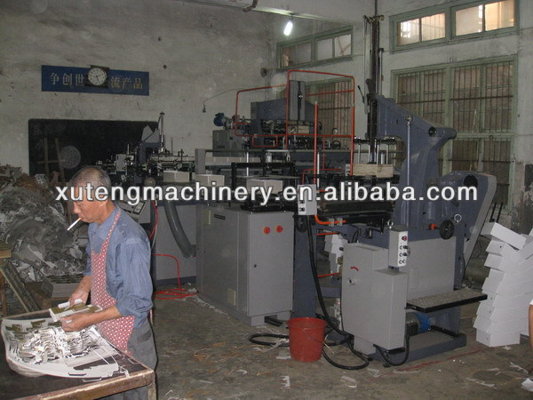 Automatic Cover Carton Forming Machine