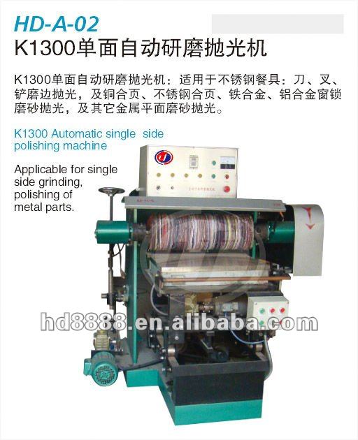 Automatic cutlery polishing machine