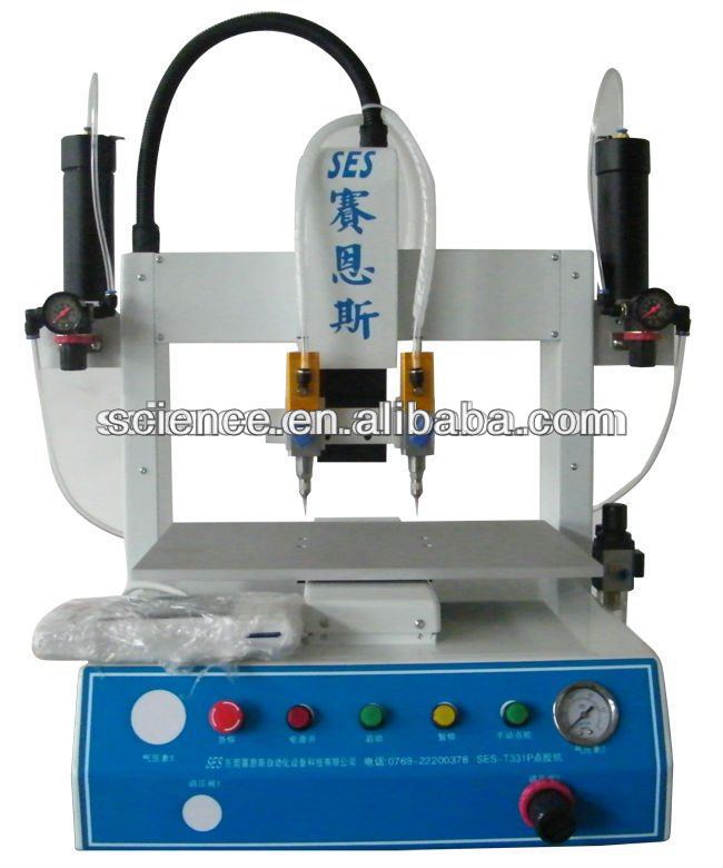 Automatic desktop duble liquid dispensing system