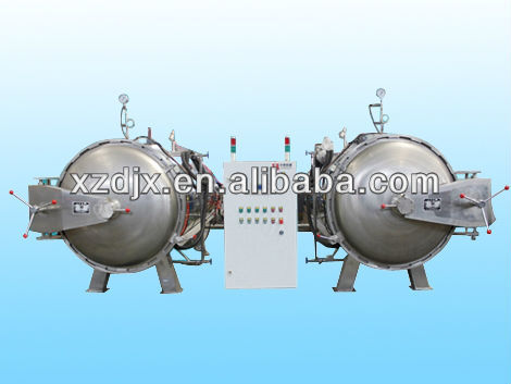 automatic double kettle sterilization for pouch food