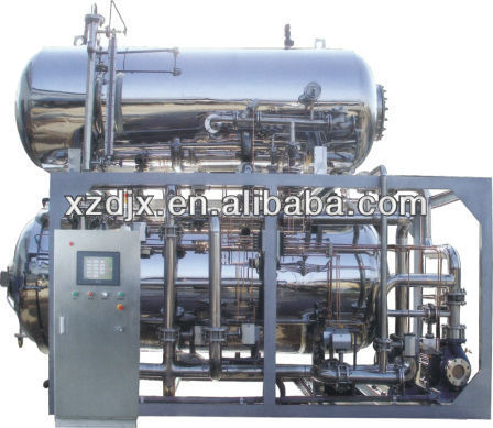 automatic double layer industrial pressure pot