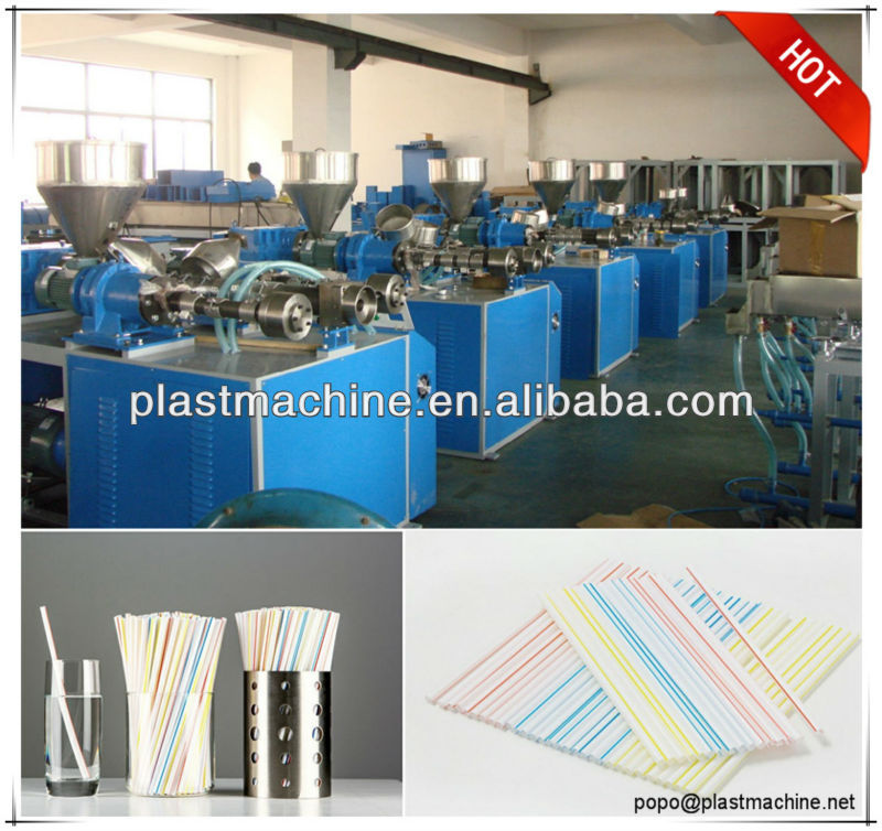 automatic drinking straw machine