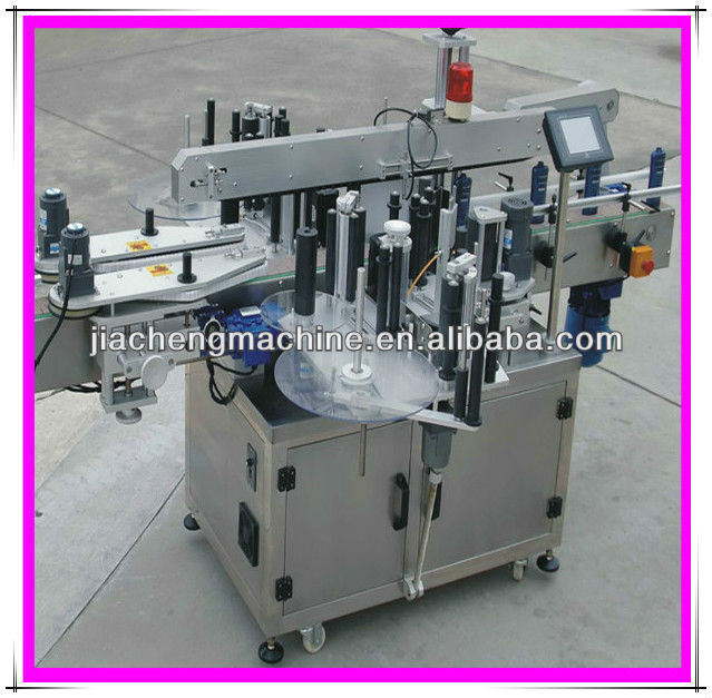 automatic dual sided labeling machine from jiacheng packaging machinery manufacturer